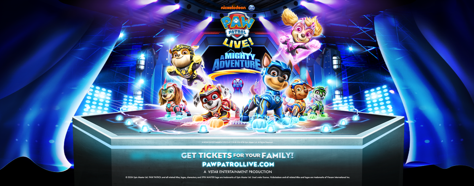 Paw Patrol Live! A Mighty Adventure
