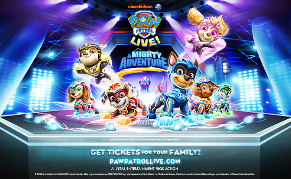 More Info for Paw Patrol Live! A Mighty Adventure