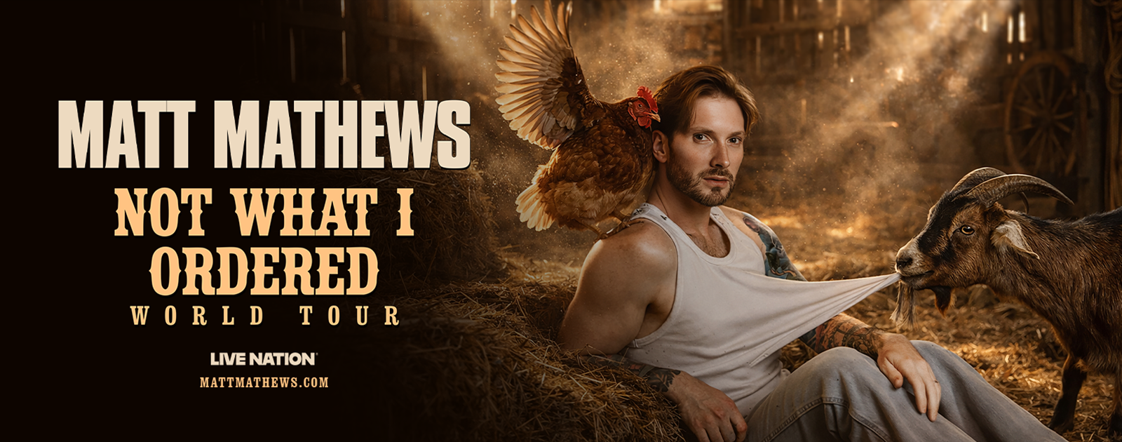 Matt Mathews: Not What I Ordered World Tour