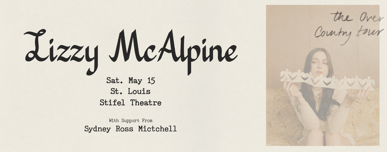 Lizzy McAlpine: The Over Country Tour